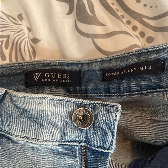 Vigoss Light Blue Ripped Skinny Jeans - Picture 2 of 3